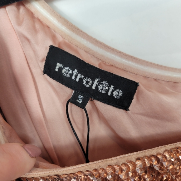 Retrofete one shoulder sequin dress - Picture 9 of 9